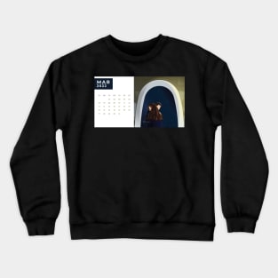 Calendar 2022 March with Korean Dramas Crewneck Sweatshirt